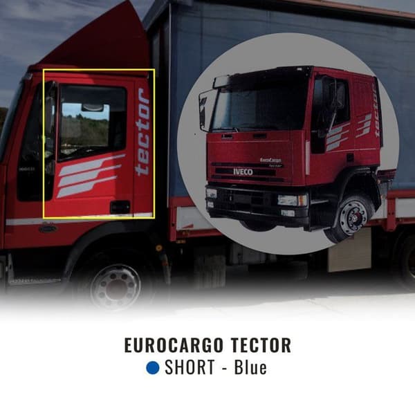 Kit Dekoration Eurocargo Tector, ARGENT, LÅNG KABIN