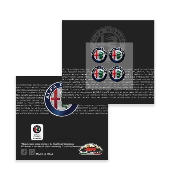 Ventillock för Universal Alfa Romeo bildäck, 4 delar