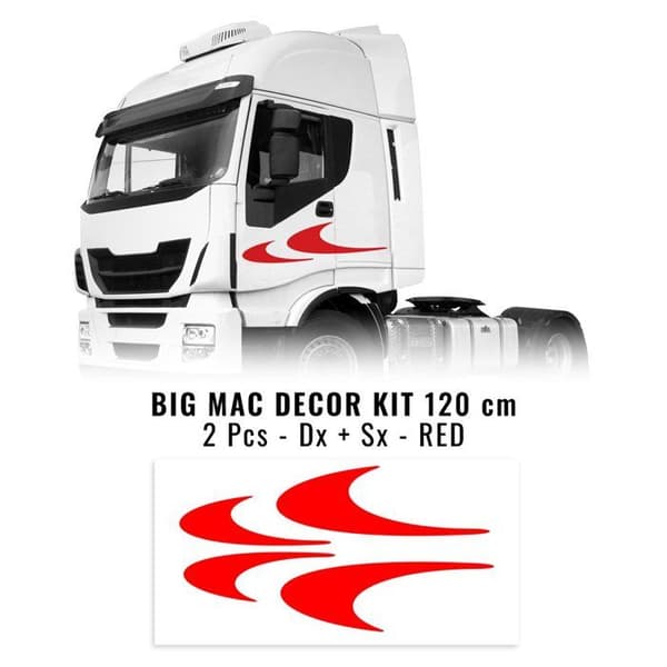 Dekorationskit Universell Big Mac, SILVER