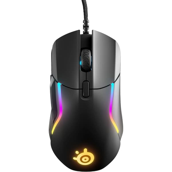 SteelSeries Rival 5 – gamingmus 18 000 CPI, 9 programmerbara knappar