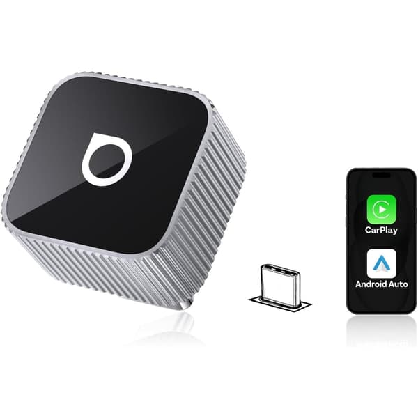 Ottocast Mini Slim USB-C – Langaton CarPlay & Android Auto Adapteri