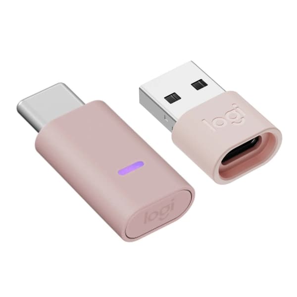 Logitech Zone Wireless 2 UC Rose – Trådløst Bluetooth-headset med Hybrid ANC
