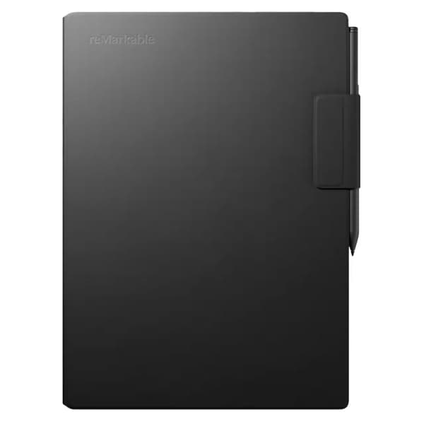 reMarkable Leather Book Folio Black – läderfodral för Paper Pro