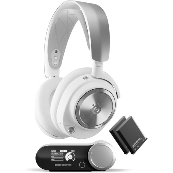 SteelSeries Arctis Nova Pro Wireless til PS5, PS4 & PC – ANC, Hi-Res Audio, Bluetooth