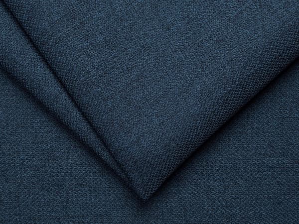 Vente-unique - COGLIO 3-sits express-bäddsoffa i midnattsblått tyg