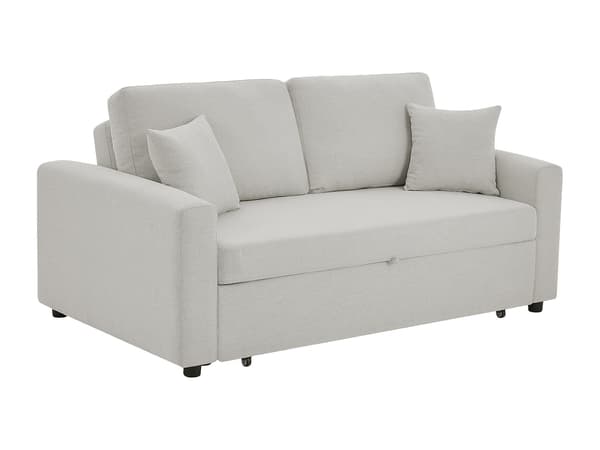 Vente-unique - INIZOR 3-sits bäddsoffa i beige tyg