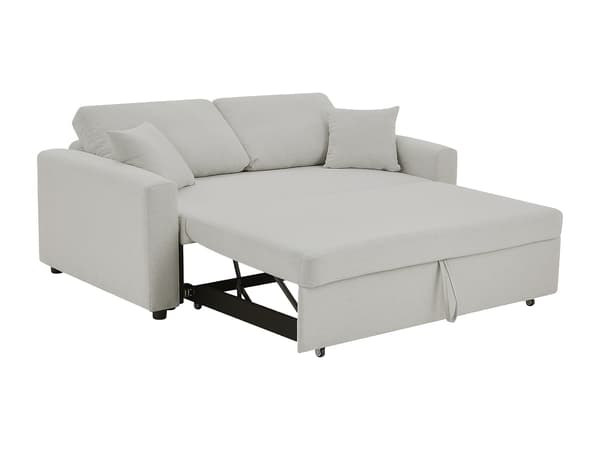 Vente-unique - INIZOR 3-sits bäddsoffa i beige tyg