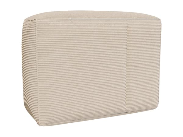 Vente-unique - Beige manchestersoffa NOUMARA