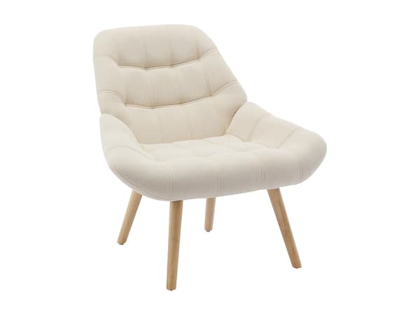 Vente-unique - Fåtölj i tyg LUOSTO Beige