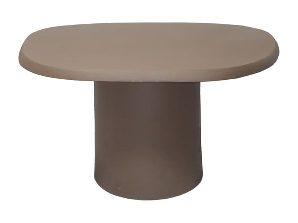 Vente-unique - Soffbord i metall - Taupe - ZINARA