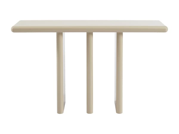 Vente-unique - Konsolbord i MDF - Beige Klarlackad ELWENA