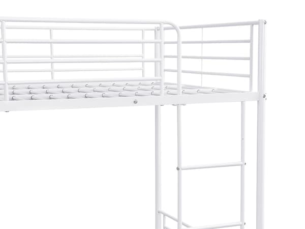 Vente-unique - Våningssäng - 2 x 120 x 190 cm - Vit - DUOTIS II