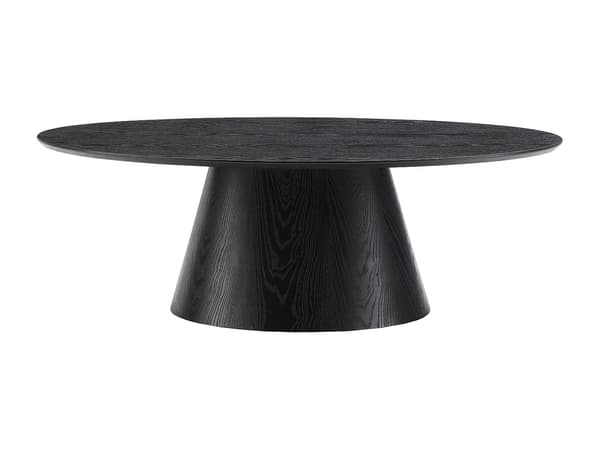 Vente-unique - Soffbord med askfaner - Svart - ANTELADA
