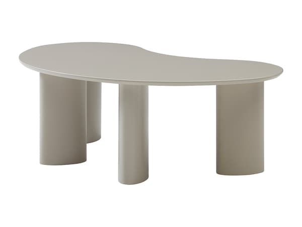 Vente-unique - Soffbord i MDF - Beige CALYNOR