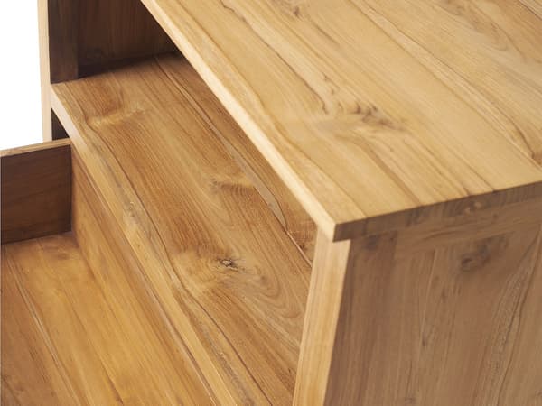 Vente-unique - badrumsmöbel i teak - 90 cm - KETAPANG