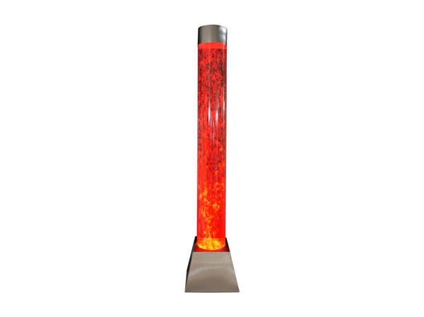 Vente-unique - Vattenbubbellampa med LED-belysning i silver 130 cm WOBY