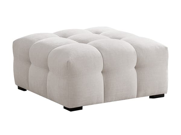 Vente-unique - Sittkudde beige melerat tyg DILOME från Pascal MORABITO