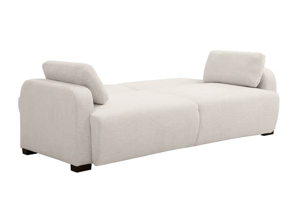 Vente-unique - Konvertibel 3-sitssoffa i beige chenilletyg LOMARIO