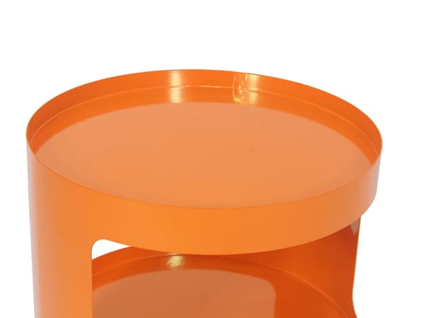 Vente-unique - Sidobord i Metall - Orange MARJAK