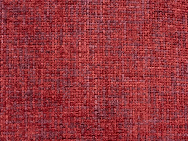 Vente-unique - 3-sits soffa i röd texturerad tyg POGNI från Maison Céphy