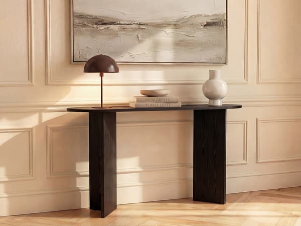 Vente-unique - Avlastningsbord svart TOPANIA