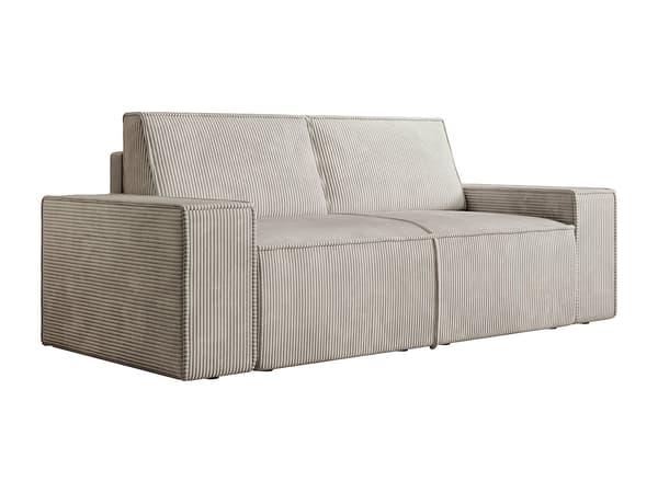 Vente-unique - AMELIA 2-sitssoffa i beige manchester