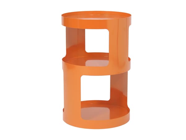 Vente-unique - Sidobord i Metall - Orange MARJAK