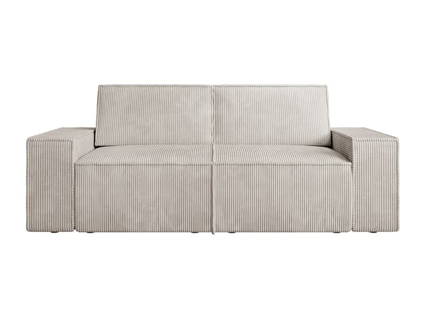 Vente-unique - AMELIA 2-sitssoffa i beige manchester