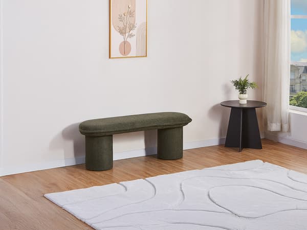 Vente-unique - Tygbänk – Grön - ELAMIU