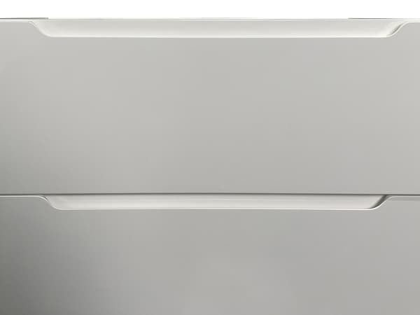 Vente-unique - Enkelt Väggmonterat handfat - Vit - 80 cm - STEFANIE