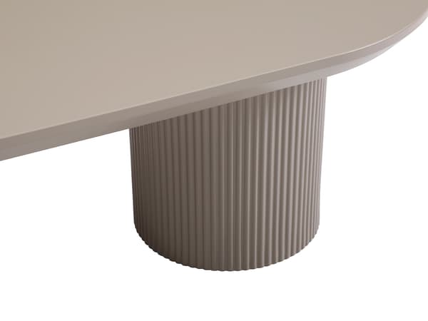 Vente-unique - Soffbord i MDF - Taupe - LORIMILA