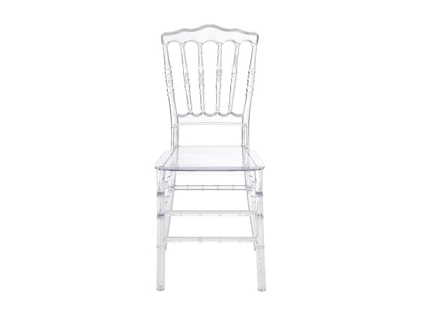 Vente-unique - Set med 2 polykarbonatstolar - Kristall - AMBELON