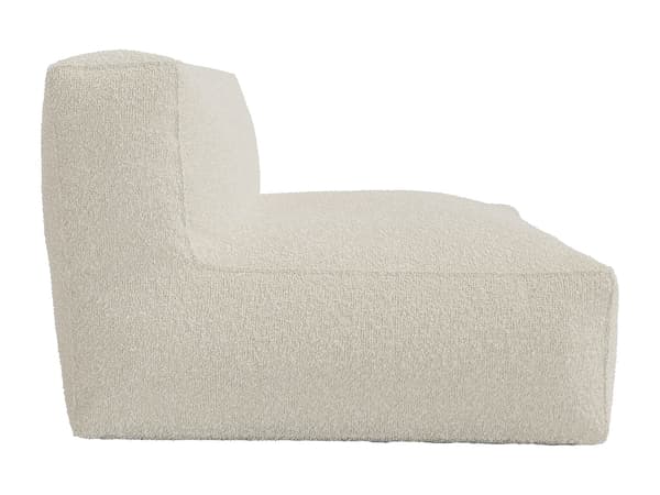 Vente-unique - NOUMARA 2-sitssoffa i off-white bouclétyg