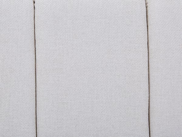 Vente-unique - Bänk i texturerat tyg - Beige - NUBELO