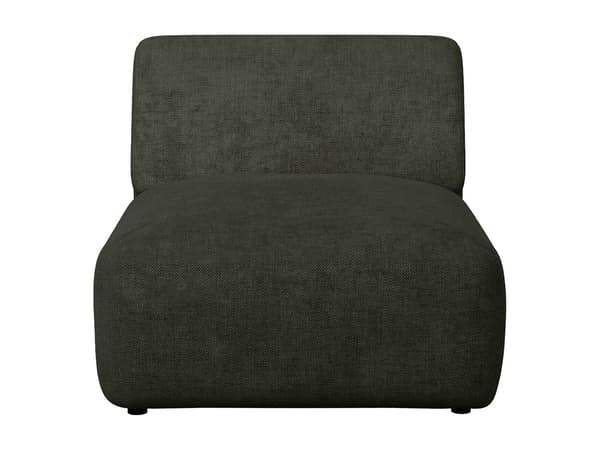 Vente-unique - 4-sits modulsoffa i grön tyg av Maison Céphy POGNI