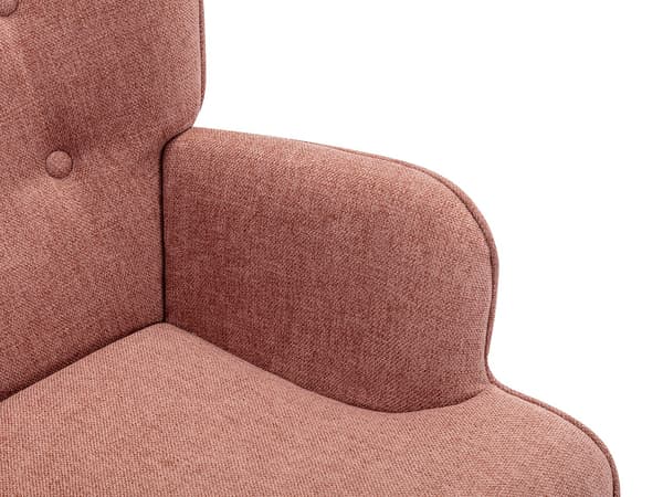 Vente-unique - Fåtölj i tyg VATELY Rosa