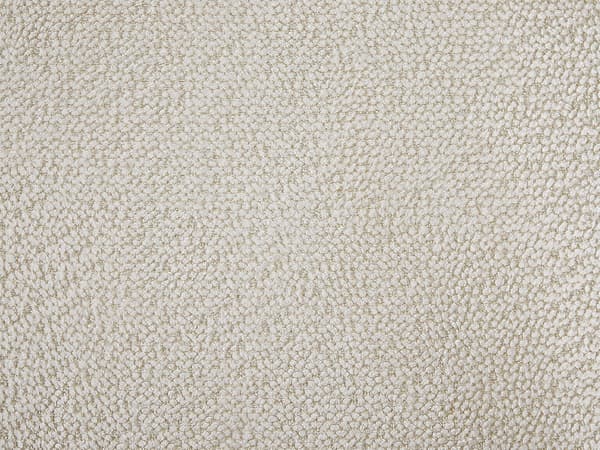 Vente-unique - Vit texturerad tygfåtölj i elfenben LOLEVA