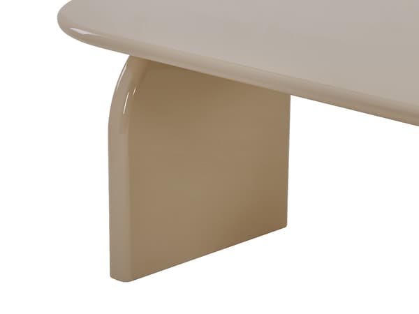 Vente-unique - Matbord för 8 personer i MDF - Blank beige - FELYRIA