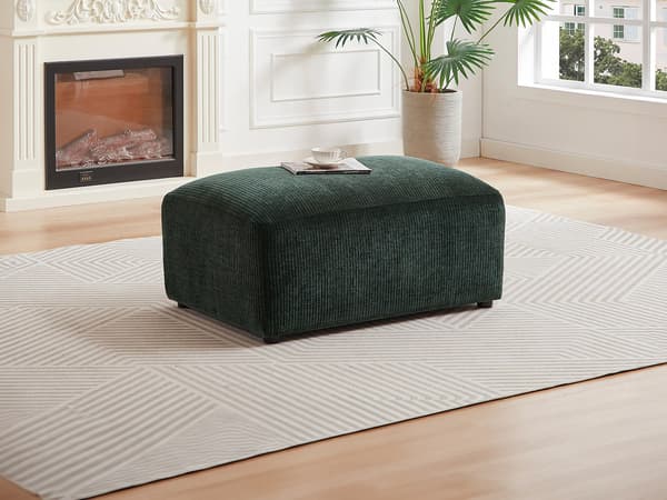Vente-unique - TIRONO grön sittpuff i manchester från Maison Céphy