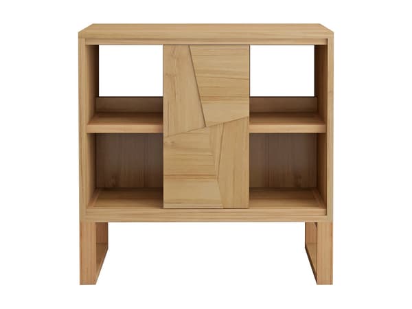 Vente-unique - Underskåp på ben i teak - B80 cm - MATARAM