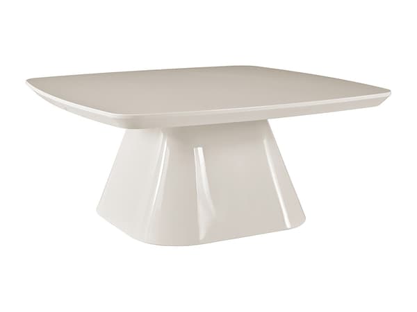 Vente-unique - Soffbord i MDF - Krämfärgad lackad - NATAZA