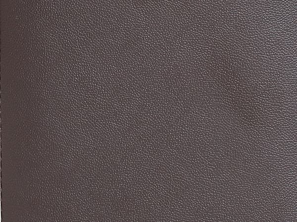 Vente-unique - 3-sitssoffa i läder SOLANGE - Brun