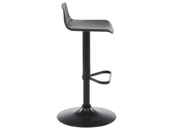 Vente-unique - 3-sits bäddsoffa express i brun läderimitation - Sovbredd 140 cm - 18 cm madrass CALIFE