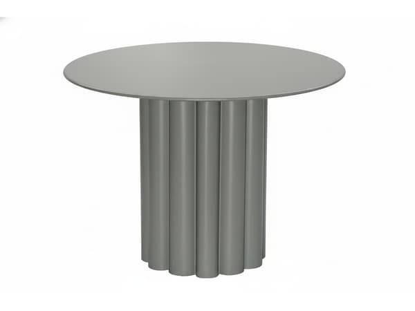 Vente-unique - Sidobord i metall - Kaki - WODOLI