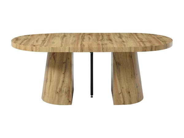 Vente-unique - Utdragbart matbord för 6 till 12 ljus MDF trä CLOEVA