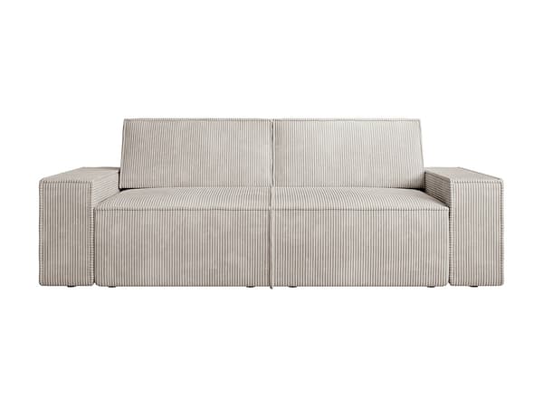 Vente-unique - 3-sits soffa i beige manchester AMELIA
