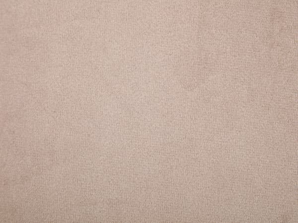 Vente-unique - Fåtölj i beige sammet VATELY