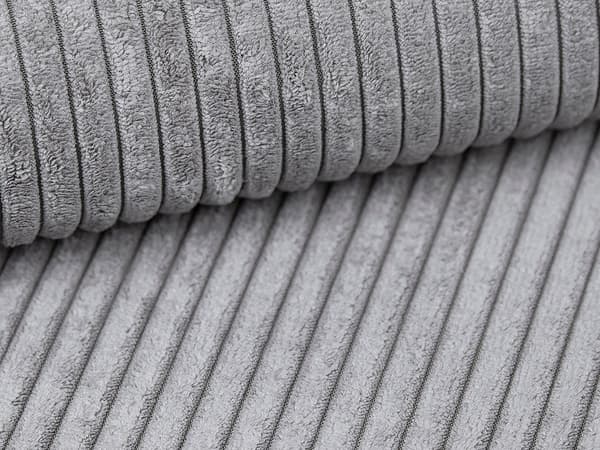 Vente-unique - 2-sits soffa i ljusgrå manchester AMELIA