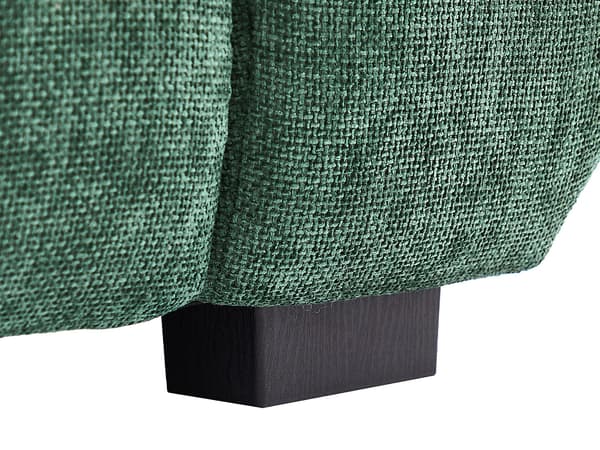 Vente-unique - BERENIA 2-sitssoffa i texturerat grönt tyg