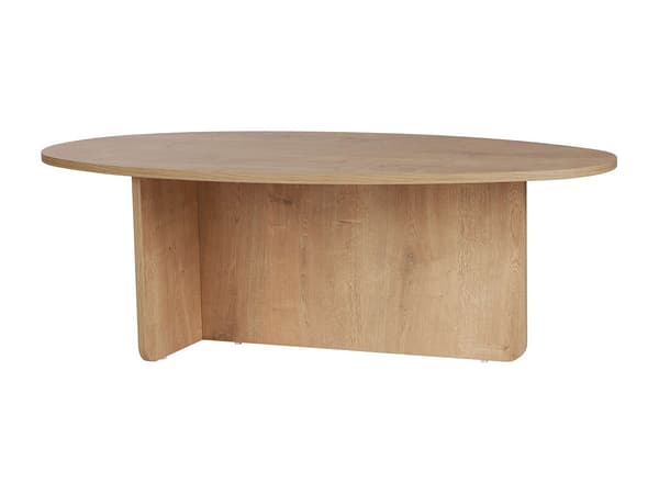 Vente-unique - Soffbord - Ljust natur - ISENORA
